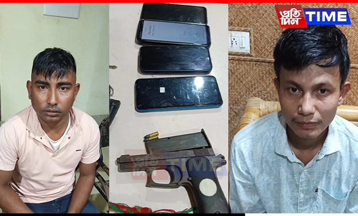 Assam: Two Arrested with Firearm and Ammunition in Sonari